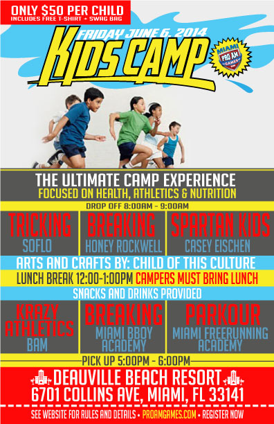 Miami Kids Summer Camp - ProAm Games